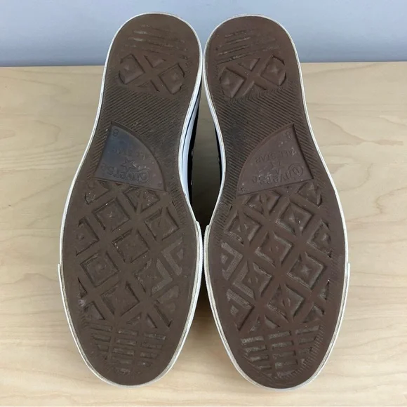 Converse Women’s Size 10.0 All Star Chuck Taylor Hi Platform Shoes Black & White - Picture 8 of 11